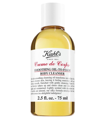 Kiehl's Creme de Corps Smoothing Oil to Foam Body Cleanser 75ml